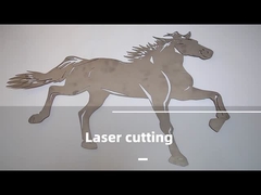 Tüm Türleri Büyük veya Küçük Lazer Kesim Eğimli Paslanmaz Çelik Alüminyum Lazer Kesim Plakası Metal Yaprak