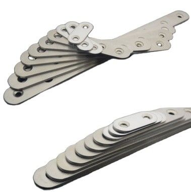 Paslanmaz Çelik Karbon Çelik Özel Damgalama Dekoratif L Şekli Metal Bracket Angle Brackets
