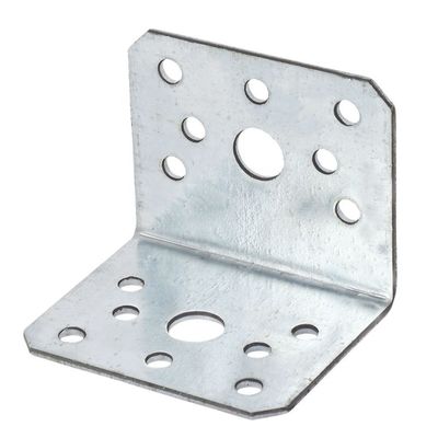 Paslanmaz Çelik Karbon Çelik Özel Damgalama Dekoratif L Şekli Metal Bracket Angle Brackets