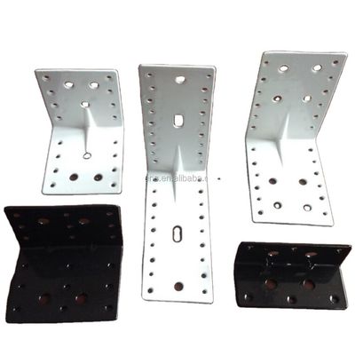 Paslanmaz Çelik Karbon Çelik Özel Damgalama Dekoratif L Şekli Metal Bracket Angle Brackets