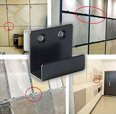 Siyah Tozla Kaplı Damgalama Çelik Metal U Şekilli Kapı Barikatı Brackets Custom