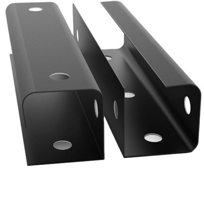 Özel Karbon Çelik Toz Kaplama Metal Bracket Altında Masa Kablo Yönetim Tepsisi Ofis için Tel Tepsisi