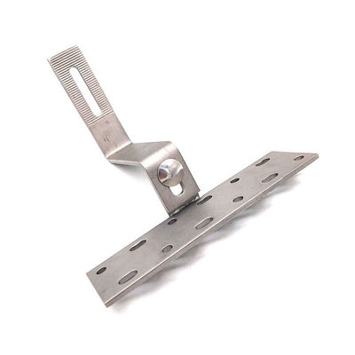 SUS304 Paslanmaz Çelik Güneşle İlgili Ürünler Bracketing Adjustable Roof Tile Hooks Bracket