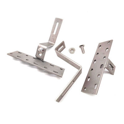 SUS304 Paslanmaz Çelik Güneşle İlgili Ürünler Bracketing Adjustable Roof Tile Hooks Bracket