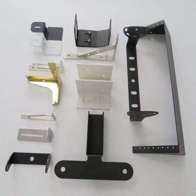 ODM OEM Özel Metal Bracket Paslanmaz Çelik Alüminyum Siyah Kaplama
