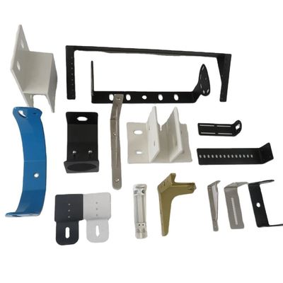 ODM OEM Özel Metal Bracket Paslanmaz Çelik Alüminyum Siyah Kaplama