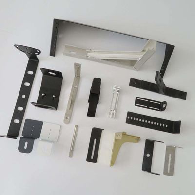 ODM OEM Özel Metal Bracket Paslanmaz Çelik Alüminyum Siyah Kaplama