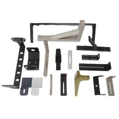 ODM OEM Özel Metal Bracket Paslanmaz Çelik Alüminyum Siyah Kaplama
