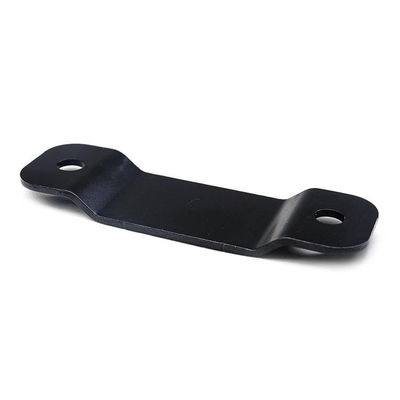 Bracket Clip Custom Metal Stamping Parçaları Montaj Siyah Kaplama Destek Bracket