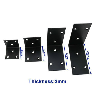 Paslanmaz Çelik Metal Köşe Bracket Bracket Galvanizli Çelik Masa Özel Metal Sağ Köşe