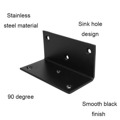Paslanmaz Çelik Metal Köşe Bracket Bracket Galvanizli Çelik Masa Özel Metal Sağ Köşe