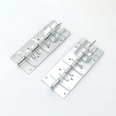 Çeşitli Boyutlar 220 X 89 X 1.8mm Özel Metal Palet Yaka Hinge Palet Ahşap Tahta Hinge Palet Yaka