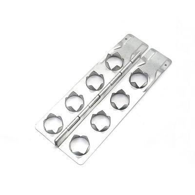Metal Katlama Hinge Donanım Fittings 6/8/10 Delik Galvanizli Demir Yaprak Pallet Yaka Hinge Ahşap Kasa Ahşap Yaka