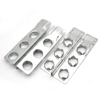Metal Katlama Hinge Donanım Fittings 6/8/10 Delik Galvanizli Demir Yaprak Pallet Yaka Hinge Ahşap Kasa Ahşap Yaka