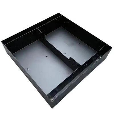Precize kaynak Metal parçaları Paslanmaz çelik lazer kesme hizmeti Bakır kare metal plakası damgalama