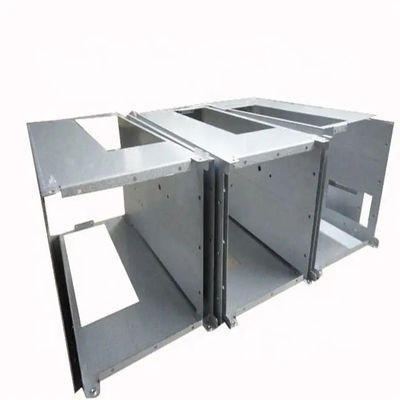 Precize kaynak Metal parçaları Paslanmaz çelik lazer kesme hizmeti Bakır kare metal plakası damgalama