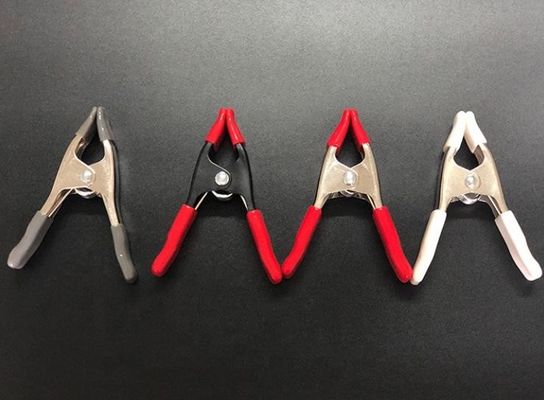 2 4 6 9 inç Mini Küçük Metal Bahar Klemleri Bir Tipi Düğün Elbisesi Klem Beyaz