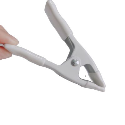 2 4 6 9 inç Mini Küçük Metal Bahar Klemleri Bir Tipi Düğün Elbisesi Klem Beyaz