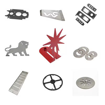 Yaprak Metal Eğme Özel Lazer Kesme Parçaları Endüstriyel Yüksek Hassasiyet