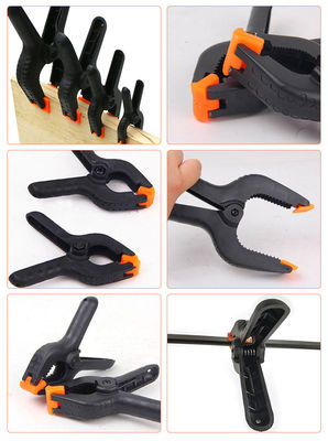 6 inç Plastik Klipler Ağaç İşleme Araçları için PL06 Model Yay Klipler