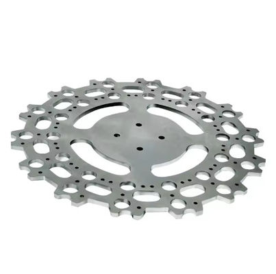 0.1mm ila 20mm Kalınlık Aralığında Lazer Kesim Metal Parçalar, Siyah Toz Boya Yüzey Hassas İşlemeli