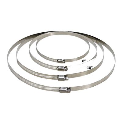 Kauçuk kaplı P Klipler Kauçuk boru Klipler Paslanmaz çelik INOX 304 Dayanıklı R Tipleri hortum Klipler Hızlı kilitli boru Klipleri