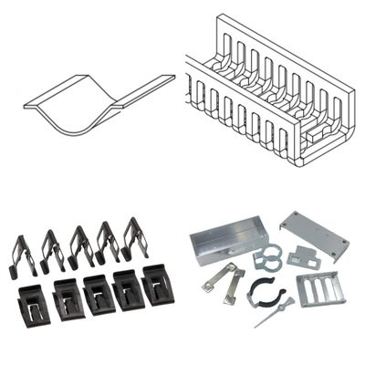Özel hassasiyetli metal CNC lazer kesimi ve damgalama enjeksiyon kalıp bracketleri sıkıştırıcılar klipsler boya bitirme özel çelik parçalar