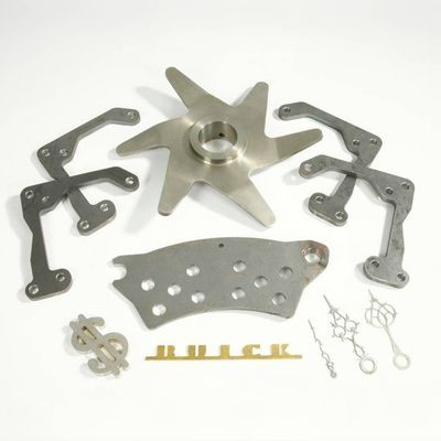 OEM Özel Paslanmaz Çelik Lazer Kesim Parçaları Metal Yaprak Damgalama Lazer Kesim Parçaları Sink Plating-Renkleme
