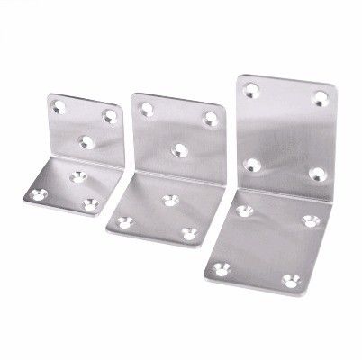 Özel Çinko Kaplama Karbon Çelik Köşesi Bracket Galvanizli Metal Çelik Ahşap Bağlantı Köşesi Brackets