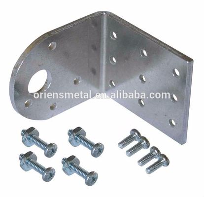 Özel Çinko Kaplama Karbon Çelik Köşesi Bracket Galvanizli Metal Çelik Ahşap Bağlantı Köşesi Brackets