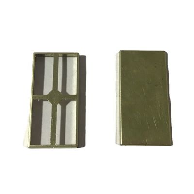 Özel Kalkan Kutusu Kutusu EMI RF Kalkanlık Kutusu Cep Telefonları için SPCC Yaprak Metal Parçaları PCB Dayanıklı Eğme Tipi