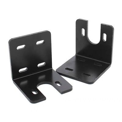 Küçük Paslanmaz Çelik Sağ Köşeli Bracket Bent Type L Mobilya için Bracket Siyah Köşeli Braces Yapılandırmada Yapılandırma