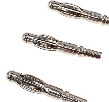 Özel Metal Bronz Fener Şrapnel Terminal Bağlantısı Yapı Metal Yapısı için Muz Plug Terminal