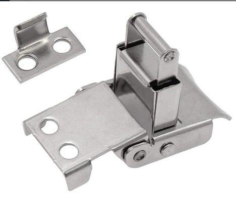 Paslanmaz Çelik 304 Baharlı Yüklü Çekme Kilitli Toggle Hasp Clamp Kilitli Kilitli Silindirler Kutular ve Dolaplar İçin