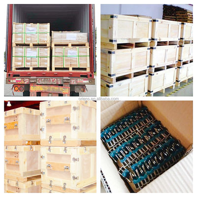 Özel Logo Kabul edilebilir C057 Metal Damgalama 65Mn Çelik Zenk Kaplama Taşınma Sandık Klipleri Ahşap Sandıklar İçin