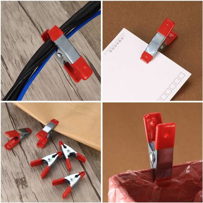 Alışveriş Satışı DIY Aracı 2 Inç A Tipi Çelik Bahar Klemesi Kauçuk Talip Hafif Görevli Bahar Klemeleri