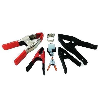 Ağacı işleme için PVC kolu olan ağır görevli 2 4 6 9 inç metal yaylı sıkıştırıcılar