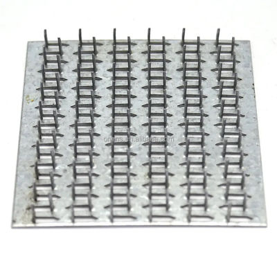 Ahşap Ahşap Ev Truss tırnak plaka 1 * 3 Inch 25 * 75 mm Knuckle tırnak plaka