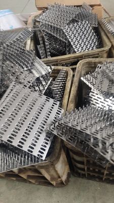Ahşap Ahşap Ev Truss tırnak plaka 1 * 3 Inch 25 * 75 mm Knuckle tırnak plaka