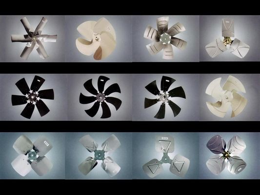 OEM Özel Fan Blades Egzoz fan Hava çıkışı Özel Fan Blade For Air Conditioner