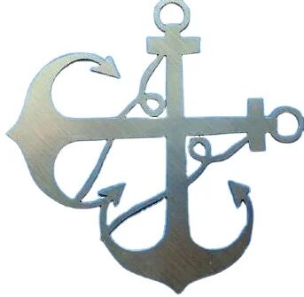 Özelleştirilmiş Desen Lazer Kesim El Sanatları Bahçe Park Süsleri için Özelleştirilmiş Renkli Metal Süslemeler